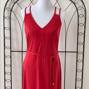 Ann Taylor Long Cocktail Gown - Dark Coral?